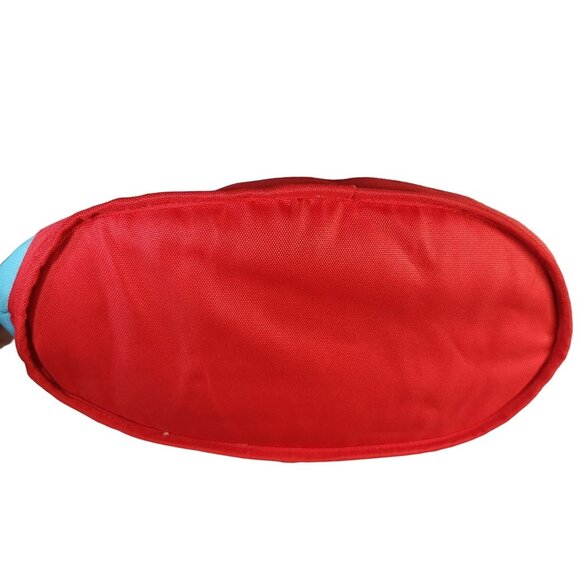 Disney Insulated Tote Cooler Bag Striped Zip Beach Picnic Soft Side Mickey Mouse - Picture 4 of 7